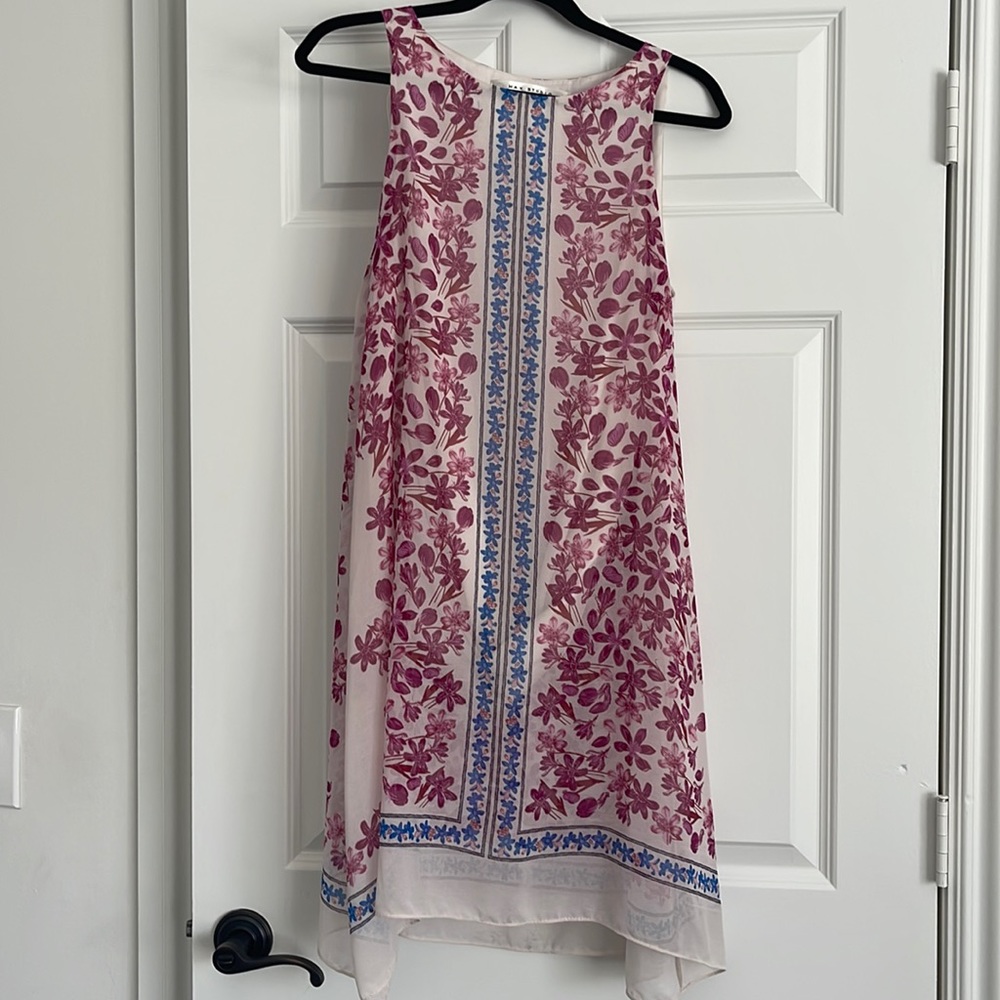 Max studio sleeveless floral dress
